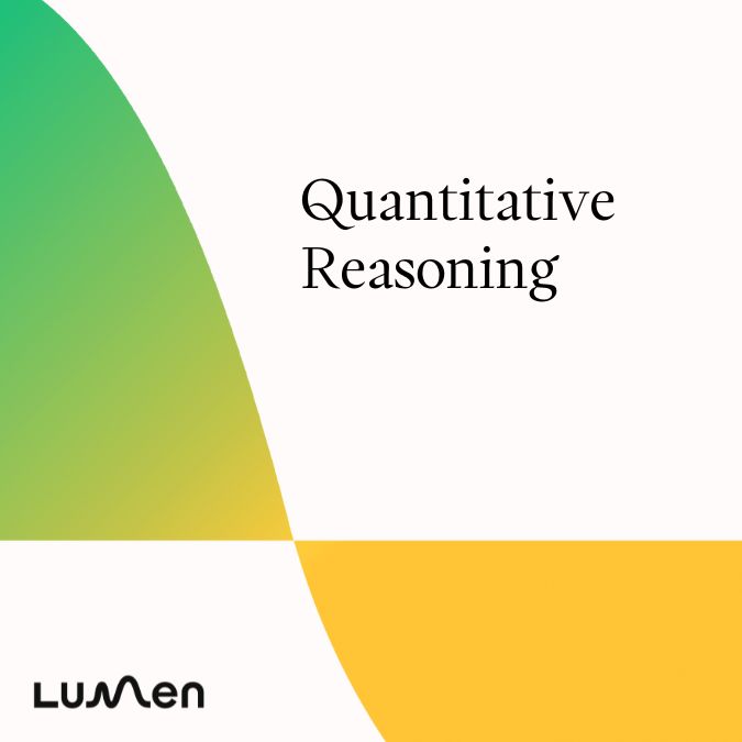 Quantitative Reasoning Quiz